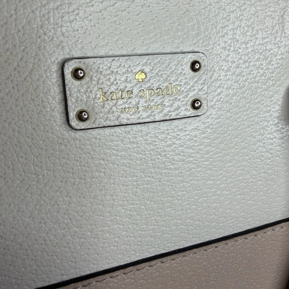 Kate Spade Elegant Two-Tone Satchel - Picture 2 of 14